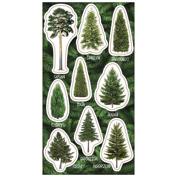 Комплект декоративни стикери, Ranok-Creative, С шарка, Многоцветен