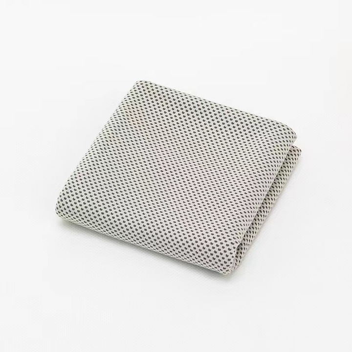 Кърпа за фитнес, Полиамид/Полиестер, 100 x 30 см, Сива