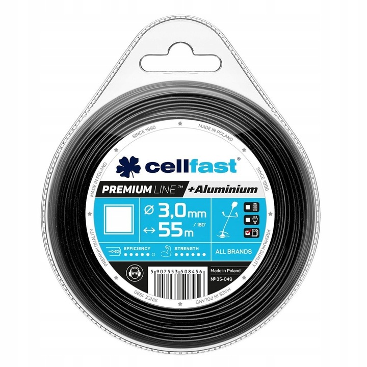Wire Premium Line, Cellfast, 30mm/55m, Fekete