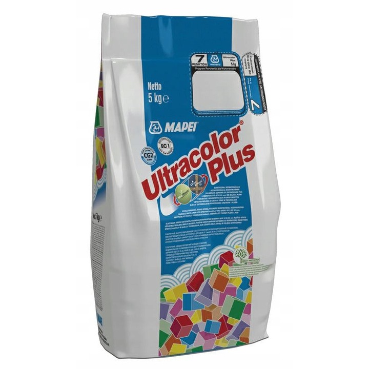Шпакловка MAPEI Ultracolor Plus 5кг, влагоустойчива, DropEffect ефект
