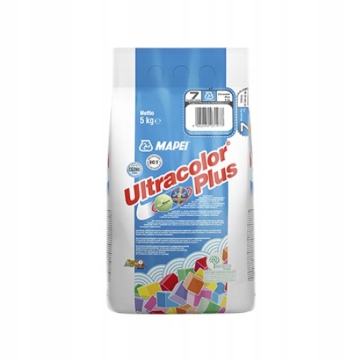 MAPEI Ultracolor Plus шпакловка за плочки, бяла, 5 кг