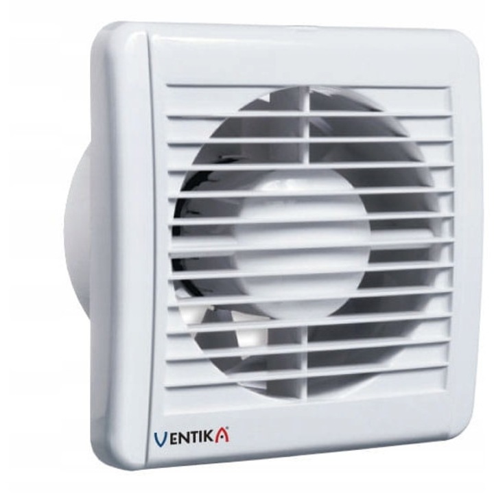 Ventilator, Ventika, 125 mm, Alb