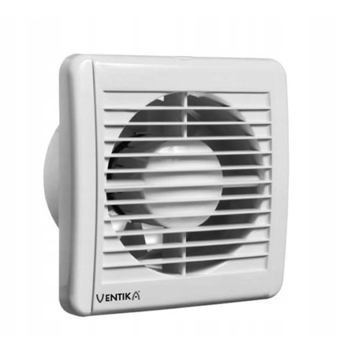 Ventilator de baie, Ventika, 100mm, Alb