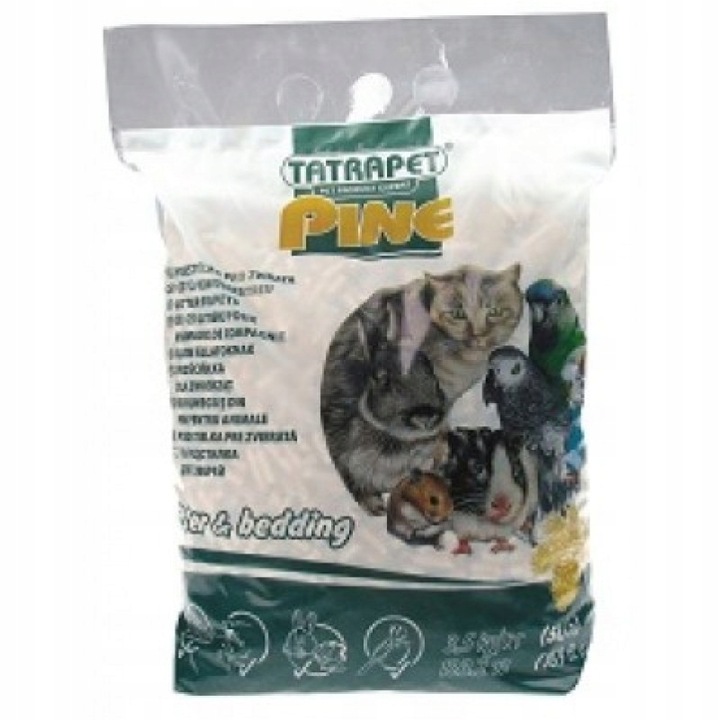 Asternut pentru animale de companie, Tetrapet, Lemn, 3.5kg