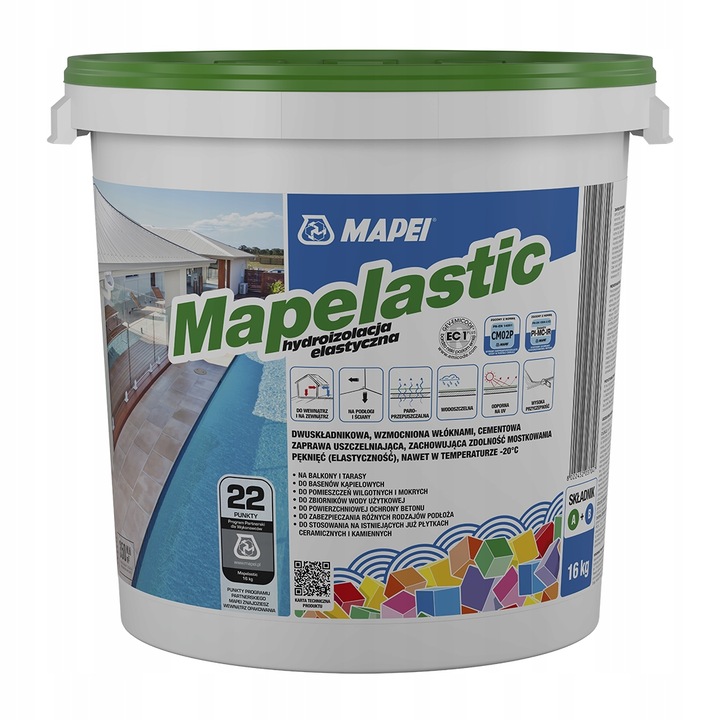 Mortar hidroizolant, Mapei, 16kg
