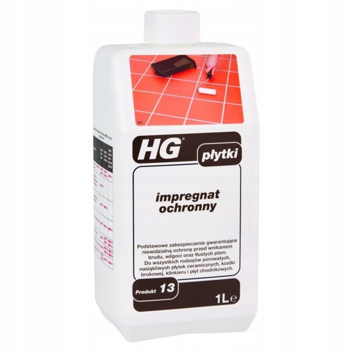 Solutie impermeabilizare gresie, HG, pentru ceramica, 1 l, multicolor