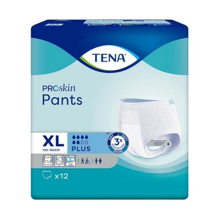 Chiloti pentru adulti, Tena, Multicolor, XL