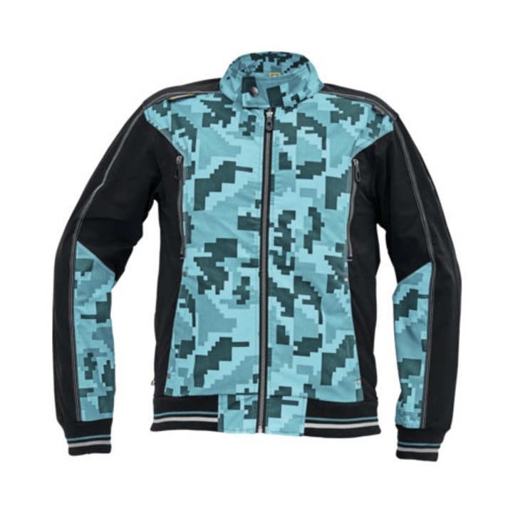 Jacheta De Lucru Cerva Neurum Camouflage Din Bumbac Si Poliester Bleumarin Inchis, Marimea 50