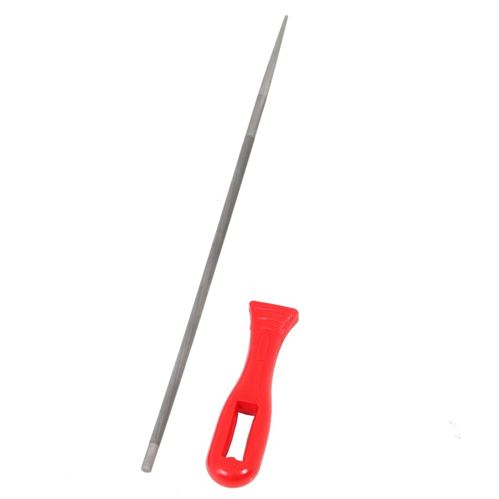 Pila lant 4.8mm 8", KRYSIAK, Argintiu/Rosu