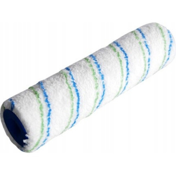 Rola trafalet, BLUE DOLPHIN, 18 cm, Alb/Albastru