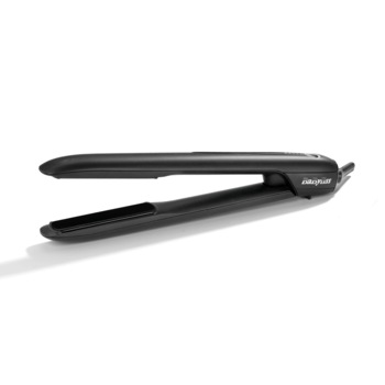 Placa de par Babyliss Super Styler ST485E, 5 setari de temperatura, placi ceramice 25x 95 mm ,negru