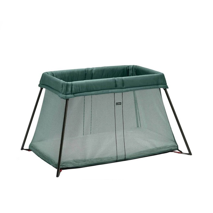 Patut de voiaj, BabyBjorn, Textil, Verde