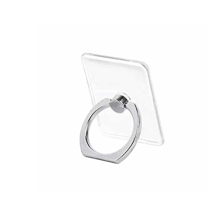 Accesoriu pentru telefon sau tableta: Popsocket cu inel, Argintiu - eMAG.ro