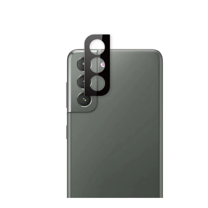 Folie de protectie avansata pentru Samsung Galaxy S23 Plus - Folie camera 9H securizata, culoare negru