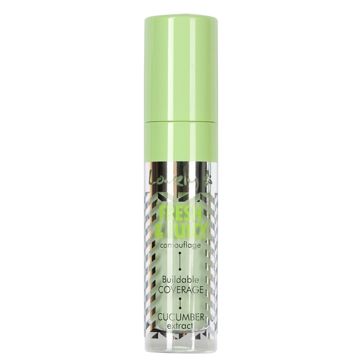 Corector pentru fata, Lovely, Extract de castravete, 4,5 g