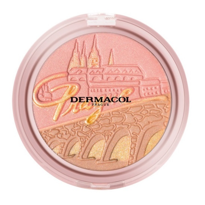 Pudra de bronzare, Dermacol, Trandafir, 10,5 g