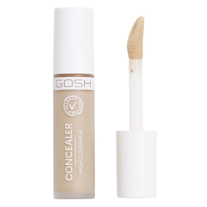 Concealer cu acoperire inalta, Gosh, Sand 03, 6 ml