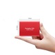 Външен хард диск SSD, Алуминий, TB51, Портативен, USB 3.0, 1TB, червен