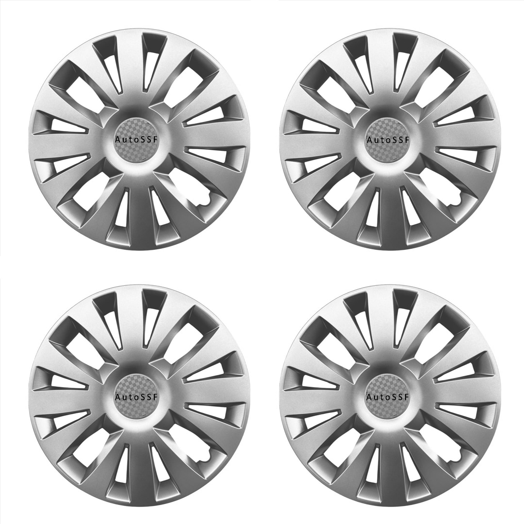 Set 4 Capace Roti R15 AutoSSF ®, Potrivite Jantelor de 15 inch, pentru ...