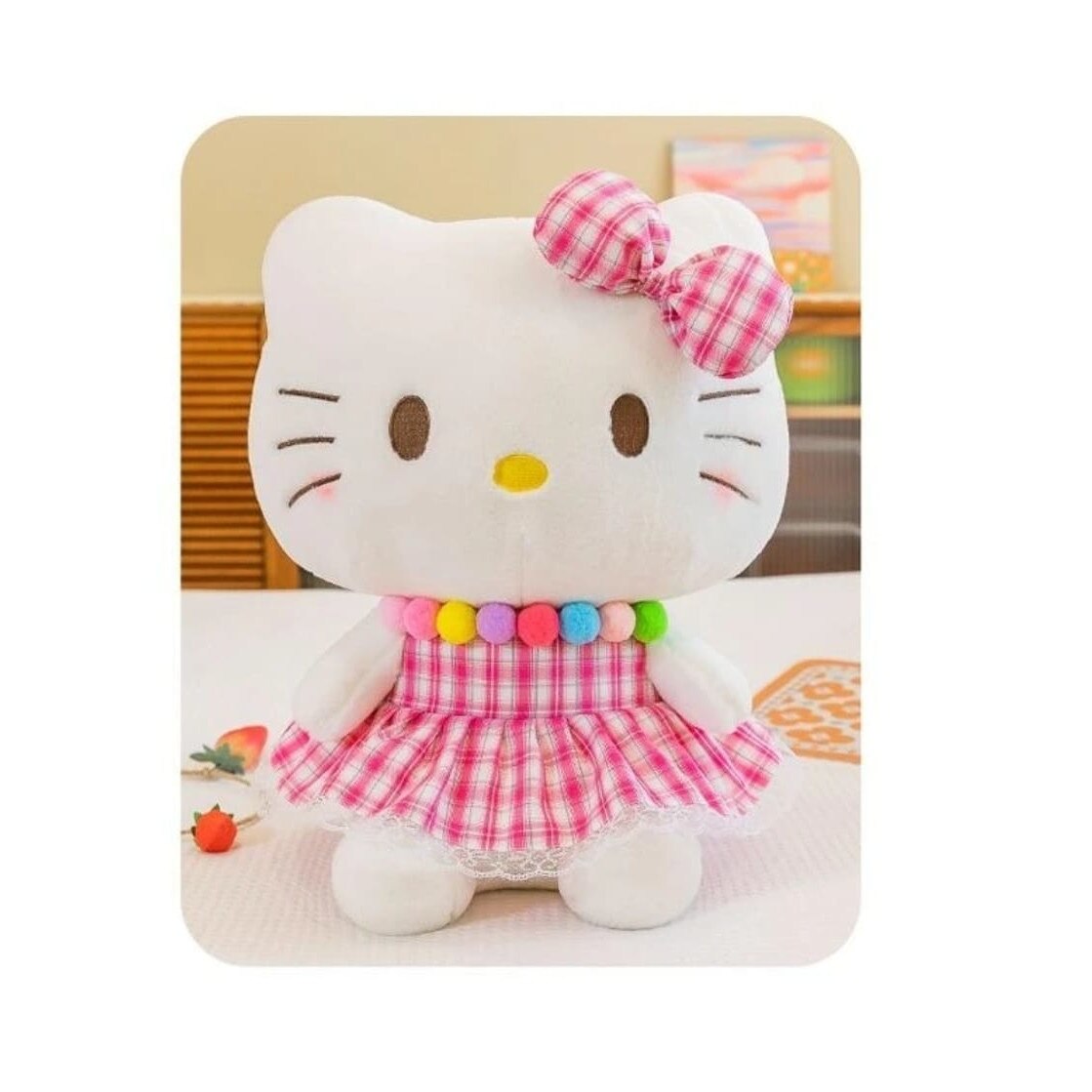 Jucarie de plus, Hello Kitty, multicolor, 33 cm - eMAG.ro