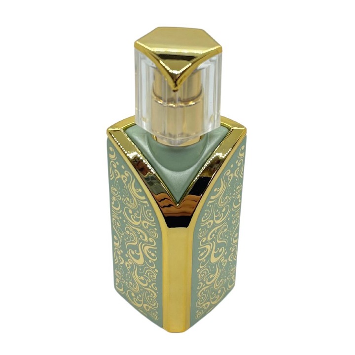 DROPY® Luxus spray kozmetikai tartály illóolajokhoz vagy parfümökhöz, 30 ml, zöld