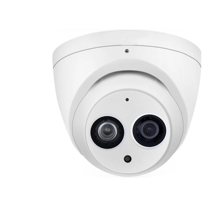 Камера за външно наблюдение, IP, POE, 90 ротация, бяла