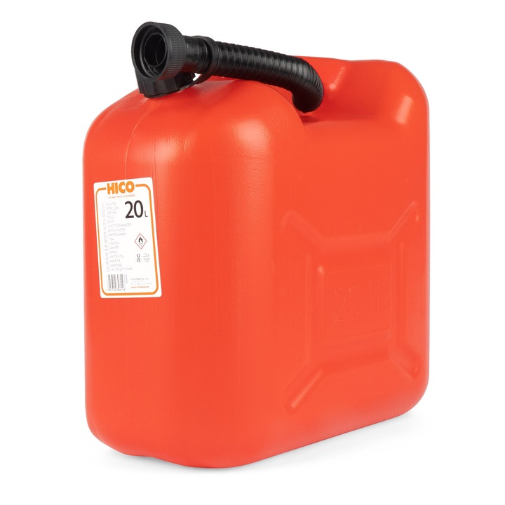 Canistra din plastic cu palnie, capacitate 20L