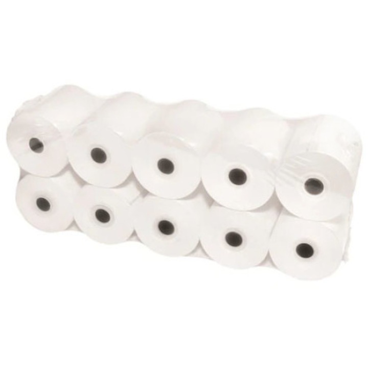 Hartie Termica pentru Casa de Marcat 80mm x 60m, 48 g/m², set 10 buc