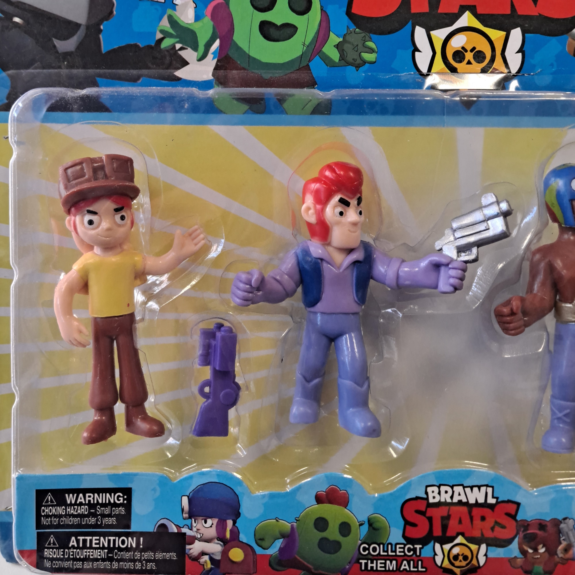 Комплект от 4 фигурки Brawl Stars, 9,5 см, многоцветни, Toyska - eMAG.bg
