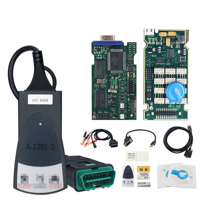 Диагностично оборудване, четец на кодове, NEC реле, английски, черен ...