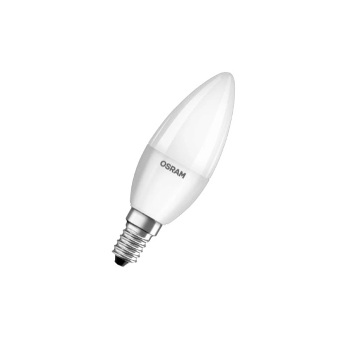 LED крушка Топла светлина Форма на свещ E14 3.6W 250Lm 2700k OSRAM