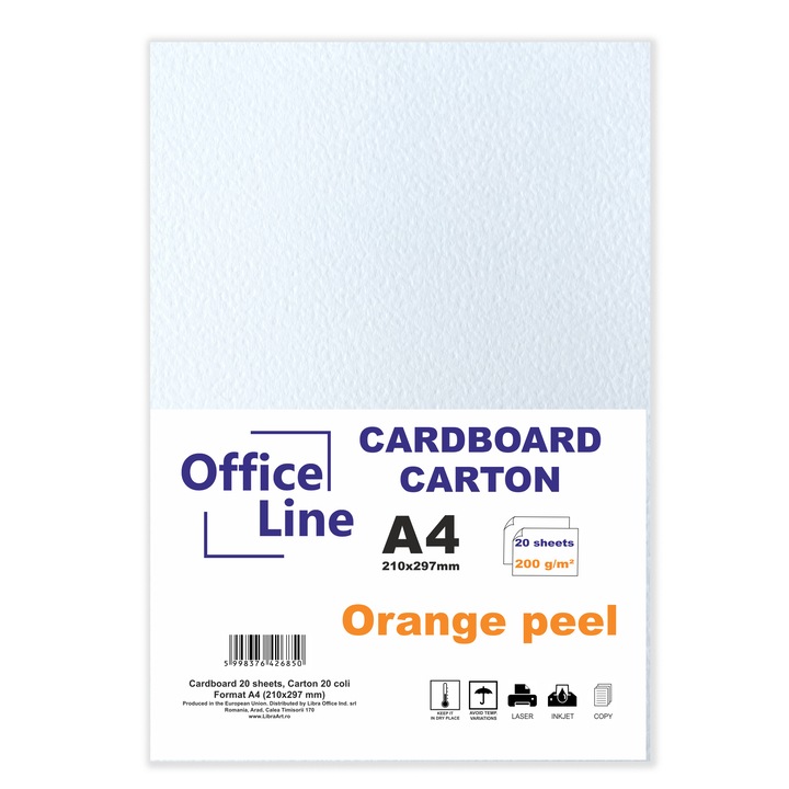 Carton A4 200gr Orange Peel top 20 coli