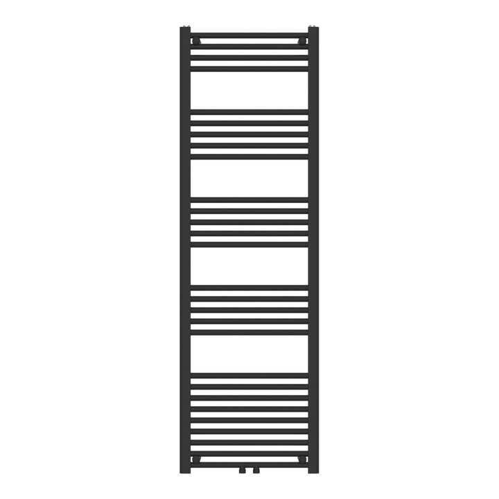 Radiator portprosop, neu.haus, PXAF-0112 Voss, 160 x 50 x 3 cm, 655 W, otel, negru