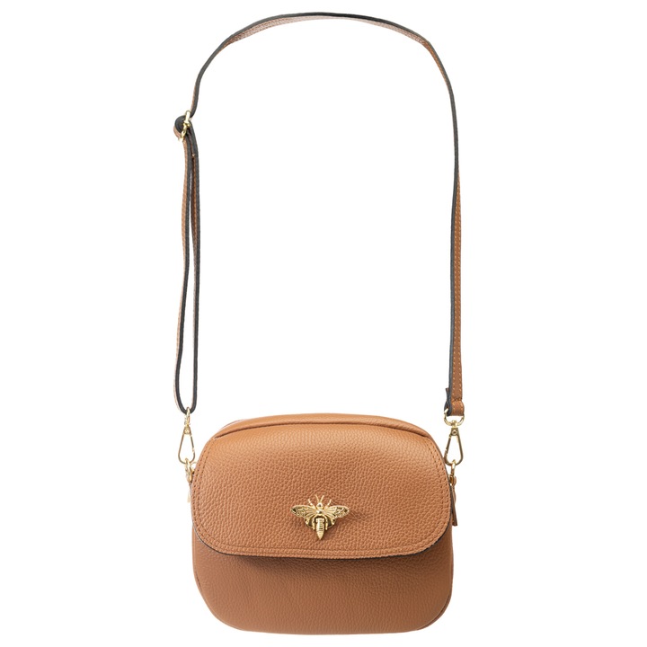 Дамска чанта Toro Nero, Елеонора, кафяво