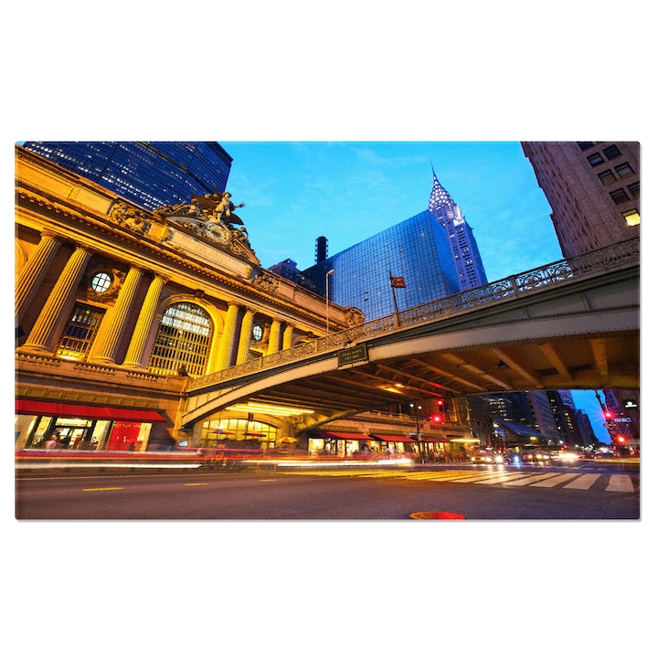 Vászonkép Grand Central Terminal, 42nd Street, mozgás, építészet, városi 140x90CM