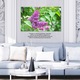 Tablou Canvas Floare de Liliac pe Tufis, Natura, Flori, Frumusete, Gradina 40x25CM