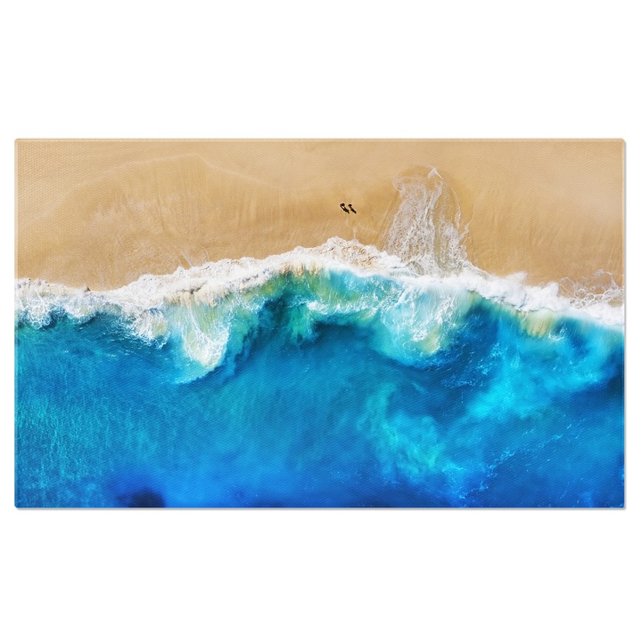 Tablou Canvas Peisaj Marin de Vara la Insula Nusa Penida, Indonezia, aeral, plaja, vara, apa, ocean. 100x70CM