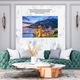 Tablou Canvas Frumosul Oras Amalfi, peisaj urban, arhitectura, casa, Italia, coasta, mediteranean 40x25CM