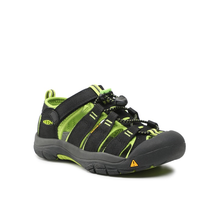 Fiú szandál, Keen, 197586813, fekete, textil, Fekete