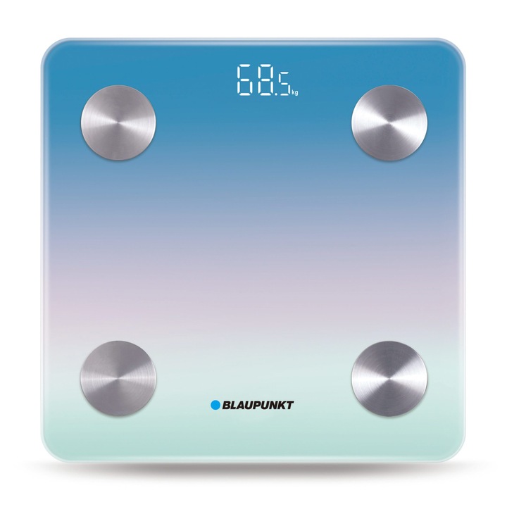 Кантар за баня Blaupunkt, BSM601BT с Bluetooth