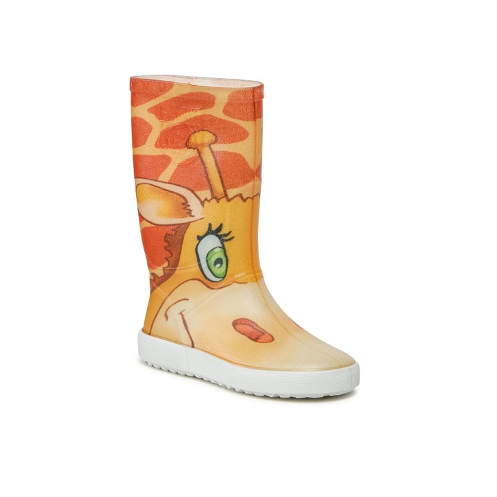 Cizme de cauciuc copii, Boatilus, 303201265, Galben, PVC, Galben