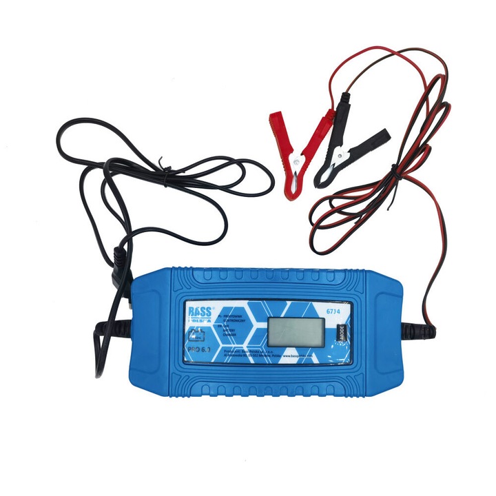 Redresor, 1-6A, 220 Ah, Bass Polska 6714