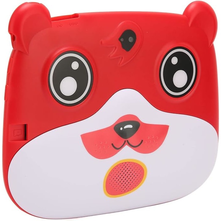 Tableta Educativa pentru Copii, 2GB RAM+16GB, Bluetooth, WiFi, ecran 7'' IPS, Rosu