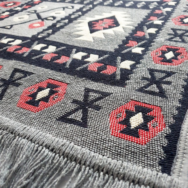 Covor rustic traditional 120x180 cm Gri - eMAG.ro