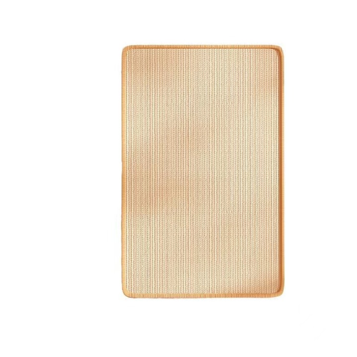 Covoras de zgariat pentru pisici, Sisal, Montabil pe perete, 30 x 60 cm, Maro