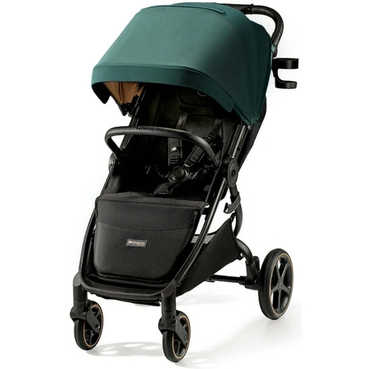 Carucior sport, ultra compact, Kinderkraft Mitzy, 0-22 kg, jade green