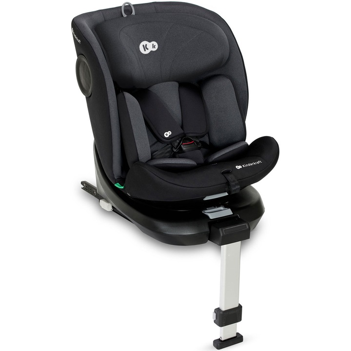 Столче за кола Kinderkraft I-360 I-size, 40-150 см, Черен