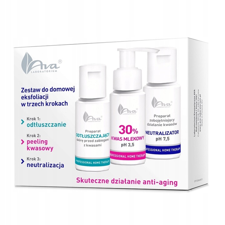 Set de exfoliere, Ava Laboratorium, Multicolor