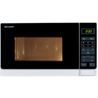 Cuptor cu microunde Sharp R242WW, 20 l, 800 W, Digital, Alb