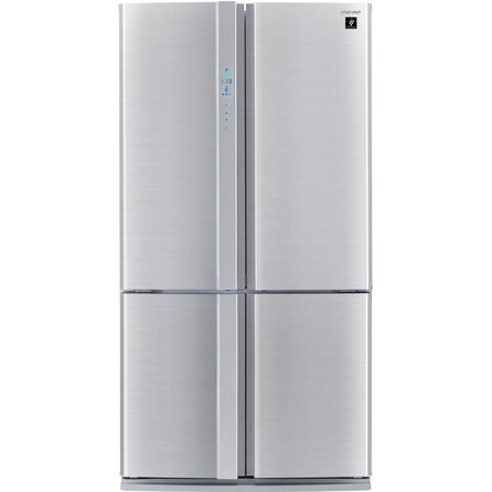 Side by side Sharp SJFP760VST, Ioni Plasmacluster, 556 l, Clasa A+, H 172 cm, Inox